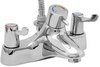 Click for Deva Thermostatic TMV2 Thermostatic Bath Shower Mixer Tap With Shower Kit.