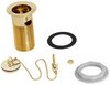Click for Deva Wastes 1 1/4" Basin Waste With Brass Plug And Chain (Slotted, Gold).