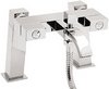 Click for Deva Edge Bath Shower Mixer Tap With Shower Kit And Wall Bracket.