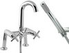 Click for Deva Expression Bath Shower Mixer Tap With Shower Kit And Wall Bracket.