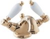Click for Deva Georgian Mono Basin Mixer Tap With Pop Up Waste (Gold).