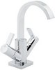 Click for Deva Linx Mono Basin Mixer Tap With Swivel Spout & Pop Up Waste (Chrome).