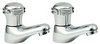 Click for Deva Pelican Basin Taps (Pair, Chrome).