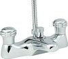 Click for Deva Pelican Bath Shower Mixer Tap With Shower Kit (Chrome).