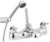 Click for Deva Provence Bath Shower Mixer Tap With Shower Kit (Chrome).