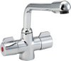 Click for Deva Contemporary Puffin Dual Flow Kitchen Mixer Tap, Swivel Spout.