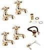 Click for Deva Regency Bath Tap Pack 1 (Gold).