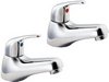 Click for Deva Revelle Basin Taps (Pair, Chrome).