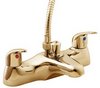 Click for Deva Revelle Bath Shower Mixer Tap With Shower Kit (Gold).