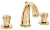 Click for Deva Senate 3 Hole Basin Mixer Tap With Pop Up Waste (Gold).