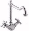 Click for Deva Classic Brittany Monoblock Sink Mixer with Swivel Spout (Chrome)