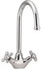 Click for Deva Classic Venetian Monoblock Sink Mixer with Swivel Spout (Chrome)