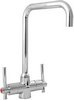 Click for Deva Contemporary T-Bar Mono Sink Mixer Tap With Swivel Spout.