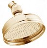Click for Deva Shower Heads 5" Traditional Shower Rose With Swivel Joint (Gold).