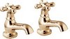 Click for Deva Regency Basin Taps (Pair, Gold).