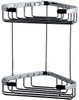 Click for Geesa Standard Corner Double Bottle Holder 175x175mm (Chrome)