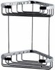 Click for Geesa Standard Corner Double Bottle Holder 175x175mm (Chrome)