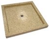 Click for Vado Travertine Stone 900x900x50mm Square Shower Tray.
