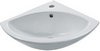 Click for Hydra Corner Basin & Brackets (1 Tap Hole).  Size 370x370mm.