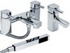 Click for Hydra Chester Basin & Bath Shower Mixer Tap Set (Free Shower Kit).
