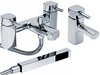 Click for Hydra Chester Basin & Bath Shower Mixer Tap Set (Free Shower Kit).