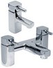 Click for Hydra Chester Basin Mixer & Bath Filler Tap Set (Chrome).