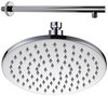 Click for Hydra Showers Round Shower Head With Wall Mounting Arm (200mm).