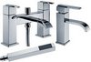 Click for Hydra Norton Basin & Bath Shower Mixer Tap Set (Free Shower Kit).