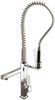 Click for Hydra Professional Kitchen Tap With Rinser And Swivel Spout. 750mm High.
