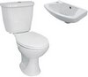 Click for Hydra 3 Piece Bathroom Suite With Toilet & Basin.