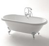 Click for Hydra Windsor 1700 Double ended roll top bath with ball & claw feet.