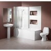 Click for Hydra Complete Shower Bath Suite With 2 Screens. (Left Hand). 1500x750mm.