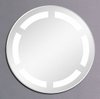 Click for Hudson Reed Clifton backlit illuminated bathroom mirror. 600mm diameter.