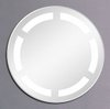 Click for Hudson Reed Clifton backlit illuminated bathroom mirror. 600mm diameter.