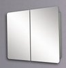 Click for Hudson Reed Limerick mirror bathroom cabinet, sliding doors.  800-1460mm