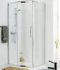 Click for Lakes Classic 1200x700 Bow Fronted Shower Enclosure & Tray (Silver).