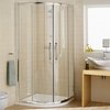 Click for Lakes Classic 1000mm Quadrant Shower Enclosure & Tray (Silver).