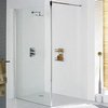 Click for Lakes Classic 1000x1900 Glass Shower Screen (Silver, 8mm Glass).