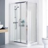 Click for Lakes Classic 1400x700 Shower Enclosure, Slider Door & Tray (Right Handed).