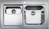 Click for Rangemaster Mezzo 1.5 Bowl Stainless Steel Sink, Left Hand Drainer.