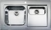 Click for Rangemaster Mezzo 1.5 Bowl Stainless Steel Sink, Right Hand Drainer.