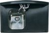 Click for Rangemaster Roma Gemini 1.0 Bowl Neostone Sink, Right Hand Drainer.