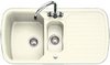 Click for Rangemaster RangeStyle 1.5 Bowl Cream Sink With Chrome Tap & Waste.