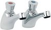 Click for Mayfair Alpha Non Concussive Basin Taps (Pair, Chrome).