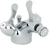 Click for Mayfair Alpha Mono Bidet Mixer Tap With Lever Handles & Pop Up Waste.