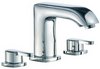 Click for Mayfair Arch 3 Tap Hole Basin Mixer Tap With Click-Clack Waste (Chrome).