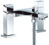 Click for Mayfair Blox Bath Shower Mixer Tap With Shower Kit (Chrome).