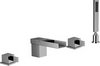 Click for Mayfair Dream 4 Tap Hole Waterfall Bath Shower Mixer Tap With Shower Kit.