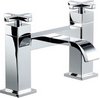 Click for Mayfair Ice Fall Cross Bath Filler Tap (Chrome).