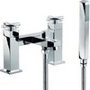 Click for Mayfair Ice Quad Cross Bath Shower Mixer Tap With Shower Kit (Chrome).